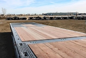 New Open Deck Construction Trailer for Sale